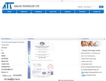 Tablet Screenshot of analogtechnology.net